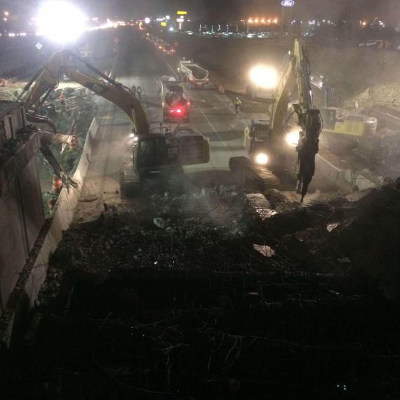 I-84 Meridian IC Bridge Demo